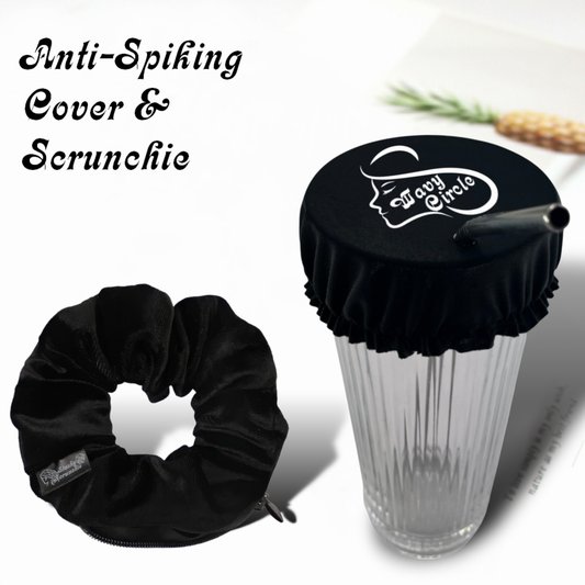 Anti Spiking Cover & Stashy Scrunchie